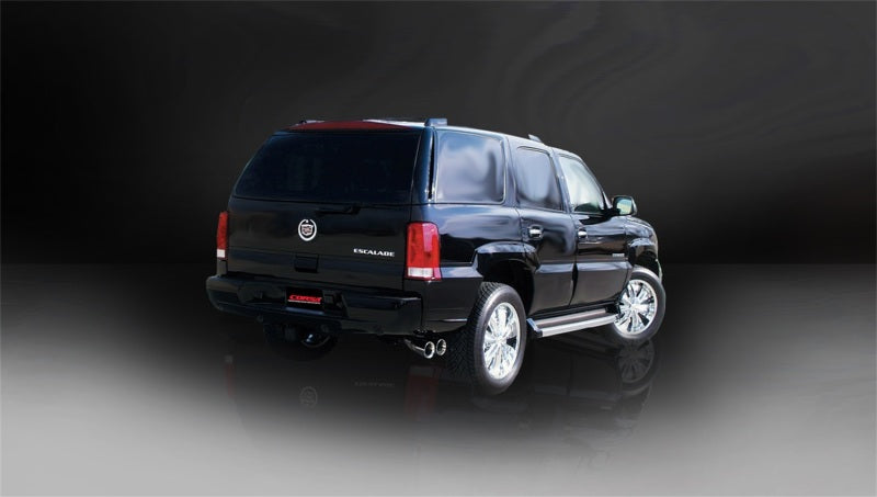 Corsa 2002-2006 Cadillac Escalade 6.0L V8 Polished Sport Cat-Back Exhaust - Burkken Auto Parts