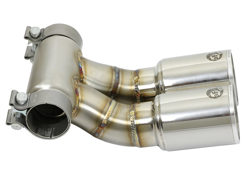 aFe Power 13-14 Porsche Cayman S / Boxster S Polish Exhaust Tip Upgrade - Burkken Auto Parts