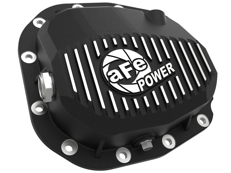 aFe Pro Series Rear Differential Cover Black w/ Fins 15-19 Ford F-150 (w/ Super 8.8 Rear Axles) - Burkken Auto Parts