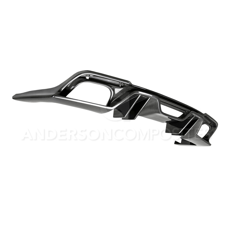 Anderson Composites 2018 Ford Mustang GT/Ecoboost Rear Valance - Burkken Auto Parts