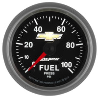 Autometer Performance Parts 52mm 0-100psi Fuel Pressure COPO Camaro Gauge Pack - Burkken Auto Parts