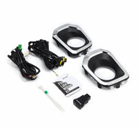 AlphaRex 16-22 Toyota Tacoma Bezel & Wiring Kit (Does Not Include Fog Lights) - Burkken Auto Parts