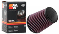 K&N Universal Tapered Filter 3.125in Flange ID x 5in Base OD x 3.5in Top OD x 6in Height - Burkken Auto Parts