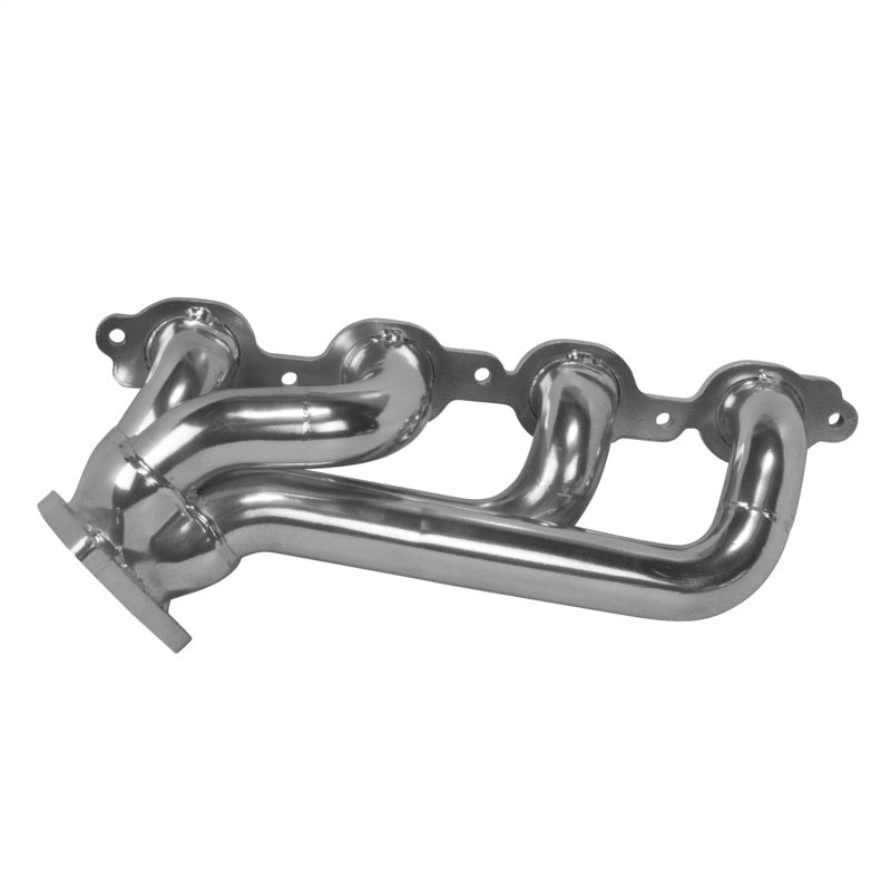 BBK 14-18 GM Truck 5.3/6.2 1 3/4in Shorty Tuned Length Headers - Polished Silver Ceramic - Burkken Auto Parts