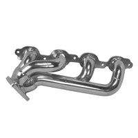 BBK 14-18 GM Truck 5.3/6.2 1 3/4in Shorty Tuned Length Headers - Polished Silver Ceramic - Burkken Auto Parts