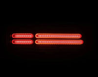 AlphaRex 23-25 Nissan Z Nova-Series Quad-Loop Style Prismatic LED Tail Lights - Black - Burkken Auto Parts
