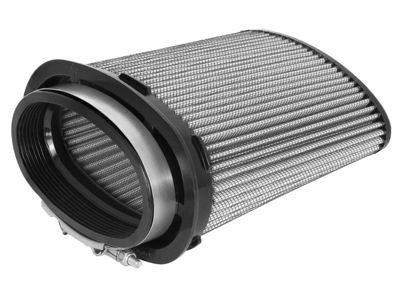 aFe Magnum FLOW UCO Air Filter Pro DRY S 5 5/8in x 2 5/8in F x 7in x 4in B x 7in x 3in T x 7 7/8in H - Burkken Auto Parts