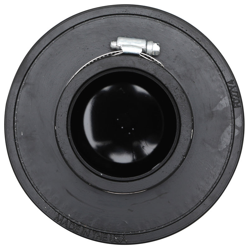 K&N Universal Clamp-On Air Filter 2.75in Flange ID x 5.875in Base OD x 4.5in Top OD x 5in Height - Burkken Auto Parts