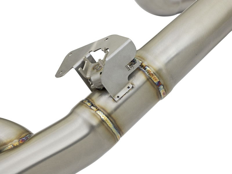 aFe MACH Force-Xp Axle-Back Exhaust System w/ Carbon Fiber Tips Chevrolet Corvette (C7) 14-19 6.2L - Burkken Auto Parts