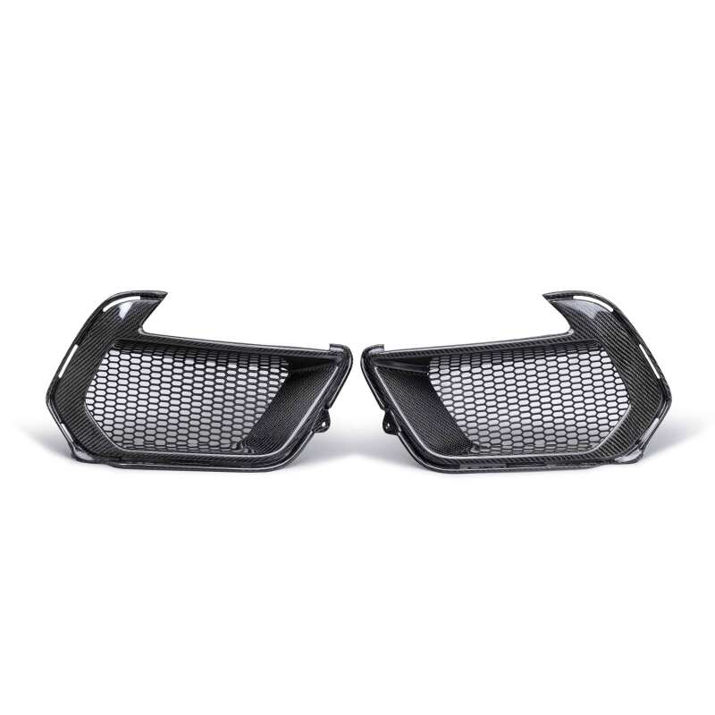 Anderson Composites 21-22 Ford Mustang Mach 1 Carbon Fiber Air Duct Bezels - Burkken Auto Parts