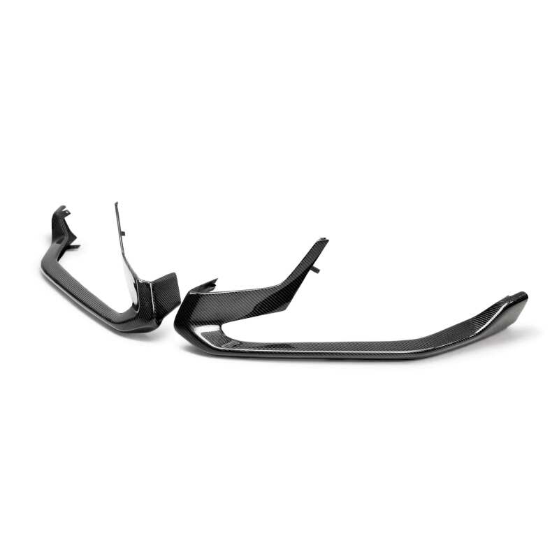 Anderson Composites 20-22 Ford Mustang Shelby GT500 Carbon Fiber Front Bumper Trim - Burkken Auto Parts