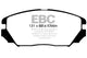 EBC 08-09 Hyundai Azera 3.3 Greenstuff Front Brake Pads - Burkken Auto Parts