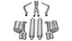 Corsa 2011-2014 Dodge Charger R/T 5.7L V8 Polished Xtreme Cat-Back Exhaust - Burkken Auto Parts