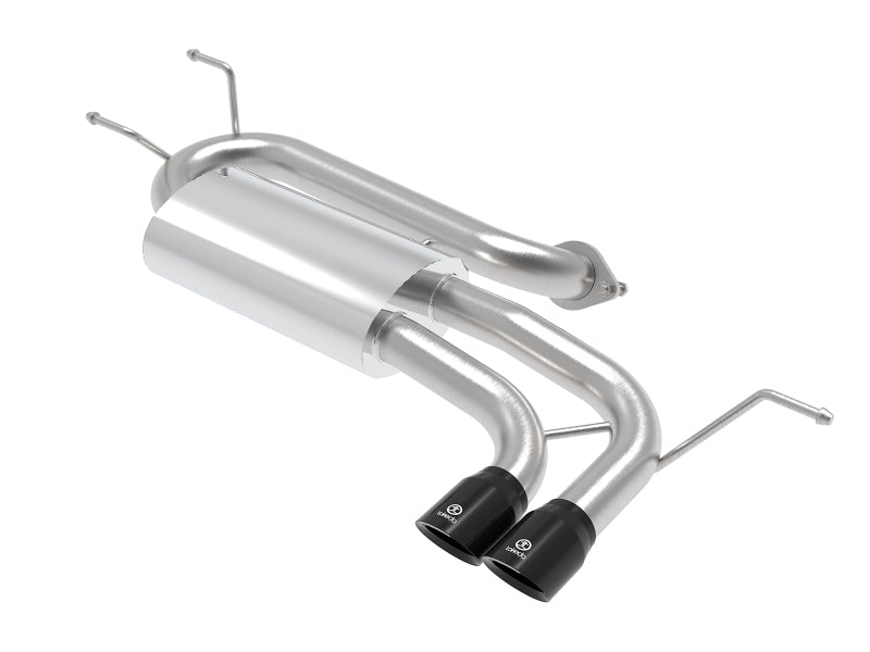 aFe Takeda 2-1/2in 304 SS Axle-Back Exhaust w/ Black Tip 16-19 Mazda Miata L4 2.0L - Burkken Auto Parts