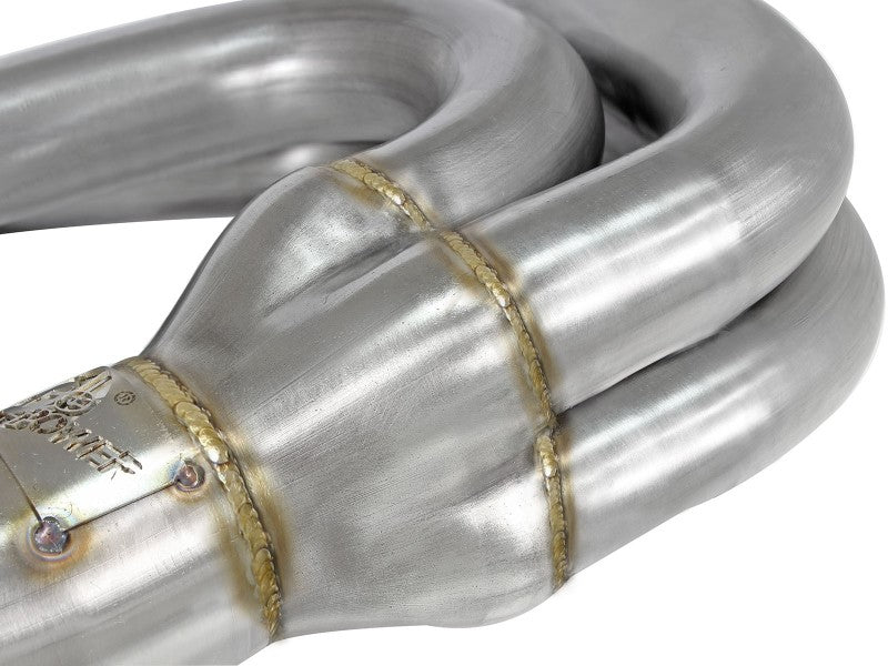 aFe 12-17 Toyota 86 / FRS / BRZ Twisted Steel 304 Stainless Steel Long Tube Header w/ Cat - Burkken Auto Parts