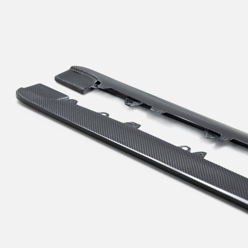 Seibon 21-22 Lexus IS MB-Style Carbon Fiber Side Skirts - Burkken Auto Parts