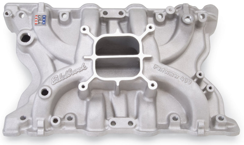 Edelbrock Performer 400 w/ O EGR Manifold - Burkken Auto Parts