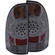 ANZO 2005-2015 Toyota Tacoma LED Taillights Smoke - Burkken Auto Parts