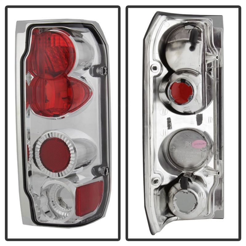 Spyder Ford F150 87-96/Ford Bronco 88-96 Euro Style Tail Lights Chrome ALT-YD-FF15089-C - Burkken Auto Parts