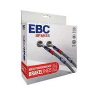 EBC 02-05 Dodge Ram 1500 (4WD) 4.7L (w/Rear ABS w/o Height Sensor) Stainless Steel Brake Line Kit - Burkken Auto Parts