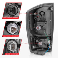 ANZO 2016-2017 Toyota Tacoma LED Taillights Smoke - Burkken Auto Parts