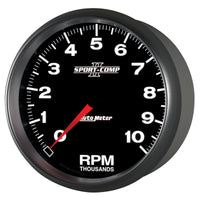 Autometer Sport-Comp II 5 inch 0-10000 RPM In Dash Tachometer - Burkken Auto Parts