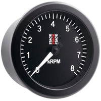 Autometer Stack Sport 88mm 0-8K RPM Tachometer - Black - Burkken Auto Parts