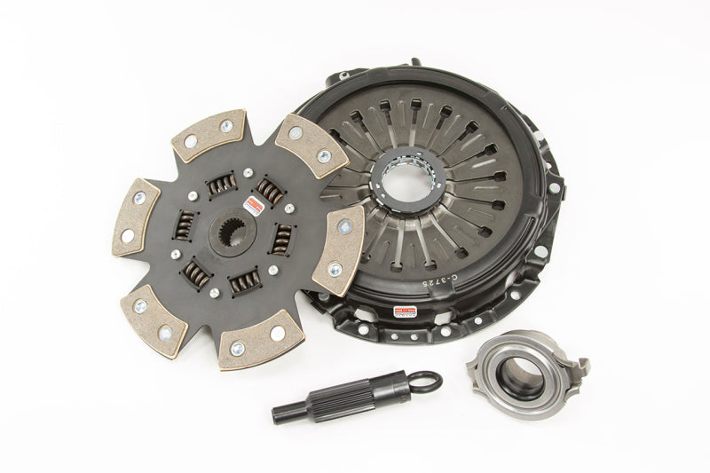 Competition Clutch 03-06 Mitsubishi Lancer Evo 7/8/9 Stage 4 - 6 Pad Ceramic Clutch Kit - Burkken Auto Parts