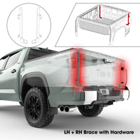 EGR Under Bed Support Brace Kit for 2022-2025 Toyota Tundra - Burkken Auto Parts