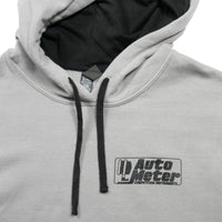 Autometer Gray Competition Pullover Hoodie - Adult Large - Burkken Auto Parts