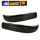 xTune Chevy Silverado 99-02 LED Amber Bumper Lights Smoke CBL-CS99-LED-SM - Burkken Auto Parts