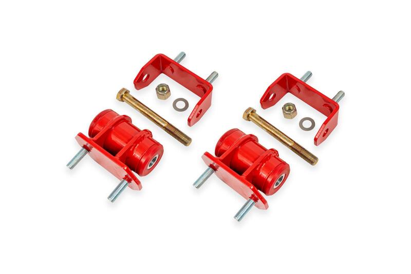 BMR 05-13 Chevrolet Corvette C6 Polyurethane Transmission/Differential Mount - Red - Burkken Auto Parts