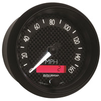 Autometer GT Series 3-3/8in In Dash 0-160 MPH Electronic Programmable Speedometer - Burkken Auto Parts