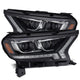 AlphaRex 2019+ Ford Ranger PRO-Series Proj Headlights Plank Style Black w/Seq Signal/DRL - Burkken Auto Parts
