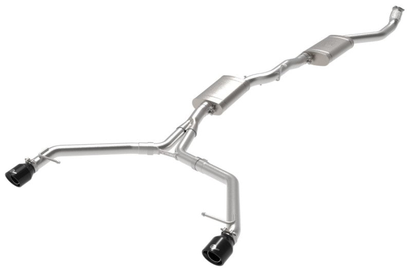 afe MACH Force-Xp 13-16 Audi Allroad L4 SS Cat-Back Exhaust w/Black Tips - Burkken Auto Parts