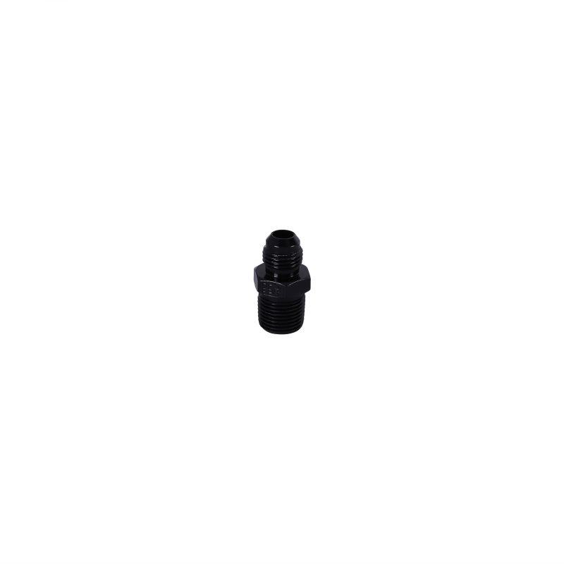 Aeromotive 3/8in NPT / AN-06 Male Flare Adapter fitting - Burkken Auto Parts