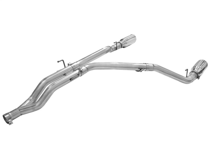 aFe MACHForce XP DPF-Back Exhaust 3in SS w/ 6in Polished Tips 2014 Dodge Ram 1500 V6 3.0L EcoDiesel - Burkken Auto Parts