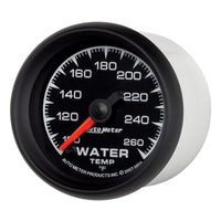Autometer ES 52.4mm 100-260 deg. F Water Temprature Gauge - Burkken Auto Parts