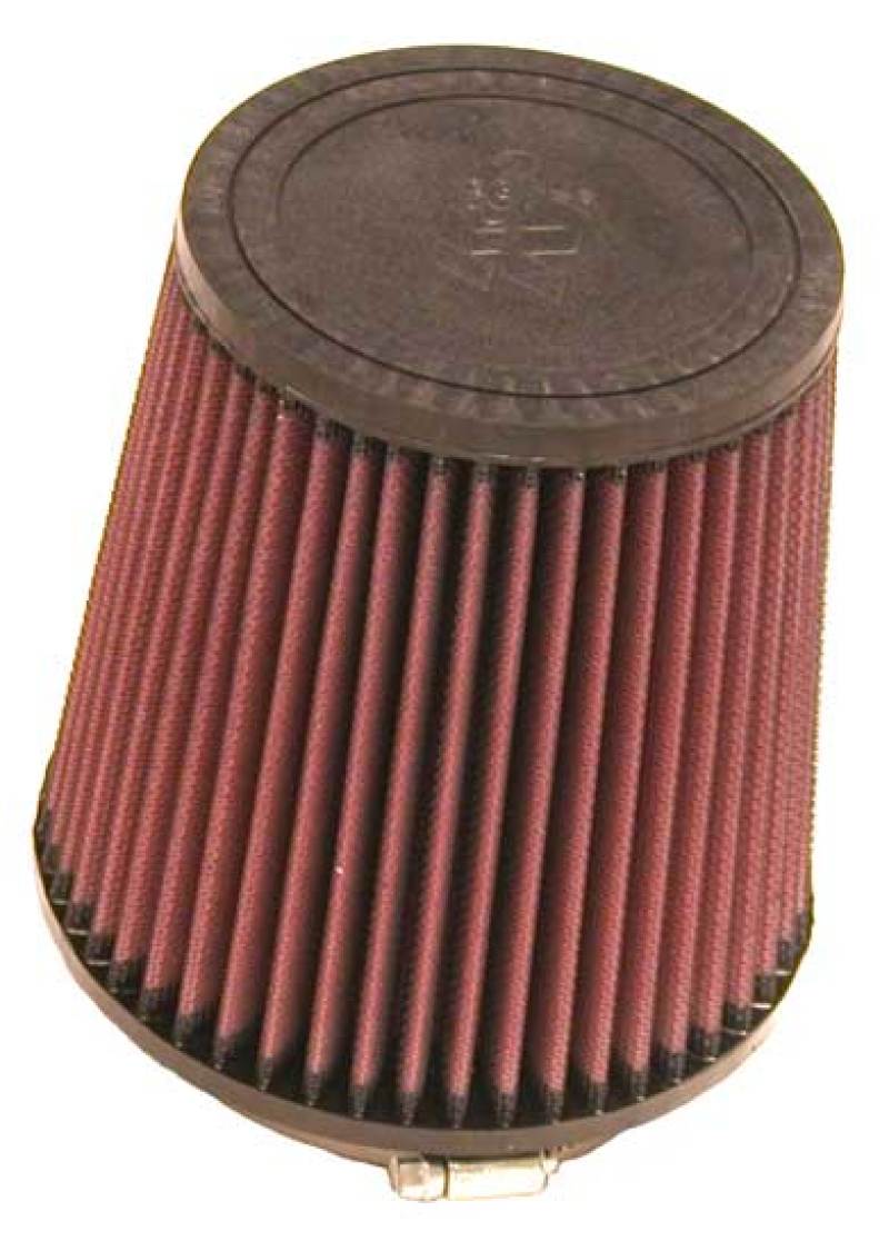 K&N Filter Universal Rubber Filter Round Tapered 4.5in  Flange 5.875in Base 4.5 inch Top 6in  Height - Burkken Auto Parts