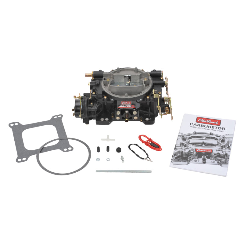 Edelbrock Carburetor Thunder AVS2 Series 650 CFM Electric Choke Black Powder Coated (Non-EGR) - Burkken Auto Parts