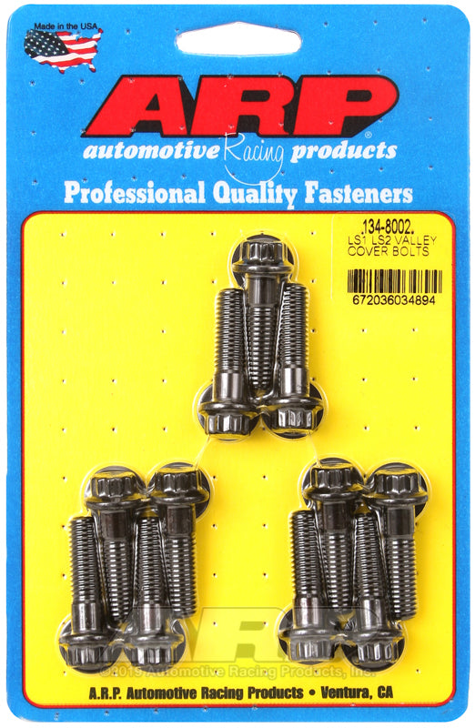 ARP LS1 LS2 12pt valley Cover Bolt Kit - Burkken Auto Parts