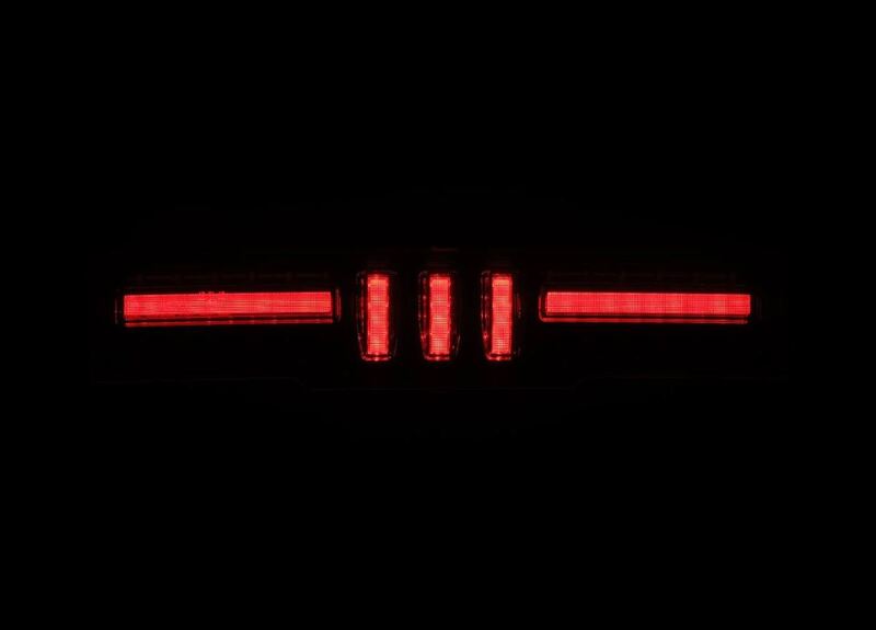 AlphaRex 21-24 Toyota GR86 / 21-24 Subaru BRZ NOVA-Series Prismatic LED Fourth Brake Light Blk Smoke - Burkken Auto Parts