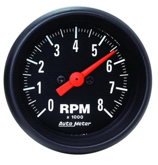 Autometer Z-Series 52mm 8000RPM Tachometer - Burkken Auto Parts