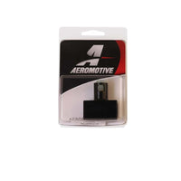 Aeromotive Fitting - Tee - 2x AN-08 Port - 3/8 Quick Connect - Burkken Auto Parts