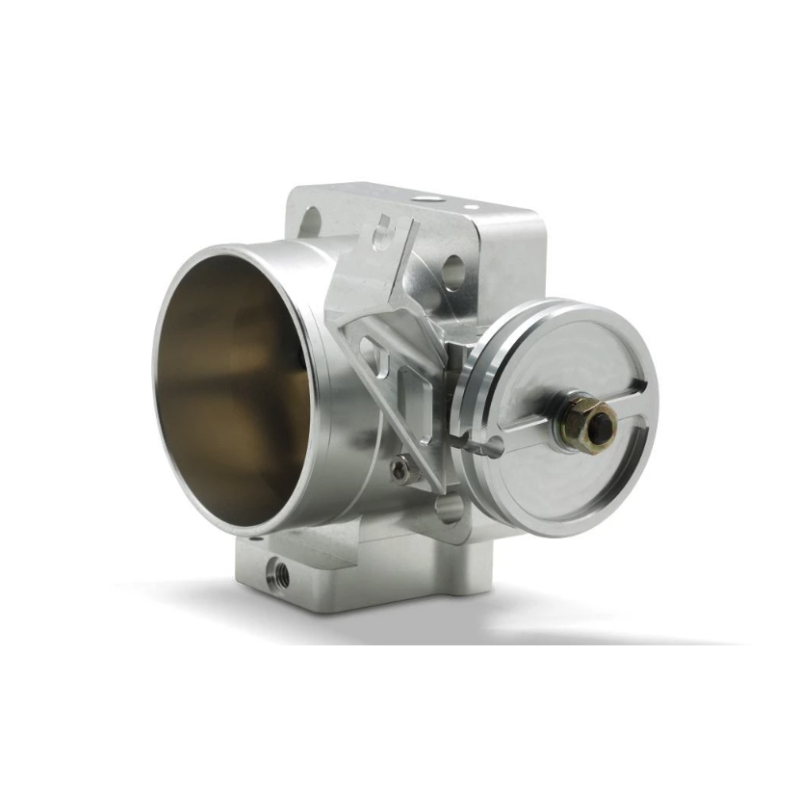 BLOX Racing 70mm Billet Throttle Body - Anodized Silver - Burkken Auto Parts