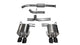 Corsa 2015-2021 Subaru WRX Cat Back Exhaust Black Quad 3.5in Tips *Sport* - Burkken Auto Parts
