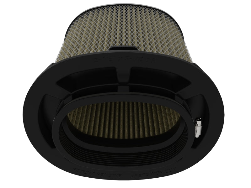 aFe MagnumFLOW Pro GUARD 7 Repl Air Filter 5-1/2x3-1/2 in F x 8-1/4x6 in B x 8x5-3/4 in T x 9in H - Burkken Auto Parts