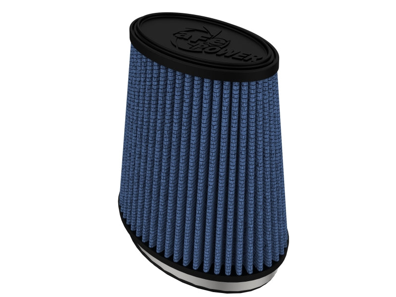 aFe MagnumFLOW Pro DRY S Universal Air Filter (3x4.75) IN F (4x5.75) IN B (2.5x4.25) IN T x 6 H - Burkken Auto Parts