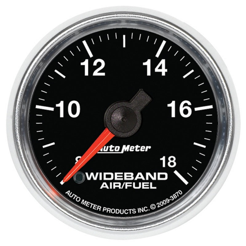 Autometer GS 52mm Analog 8:1-18:1 Air/Fuel Ratio Wideband Gauge - Burkken Auto Parts