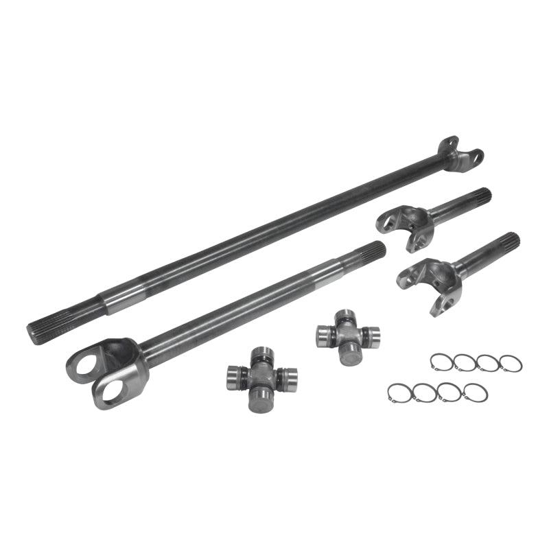 Yukon Gear Front 4340 Chrome-Moly Replacement Axle Kit For 79-87 GM 8.5in 1/2 Ton Truck and Blazer - Burkken Auto Parts
